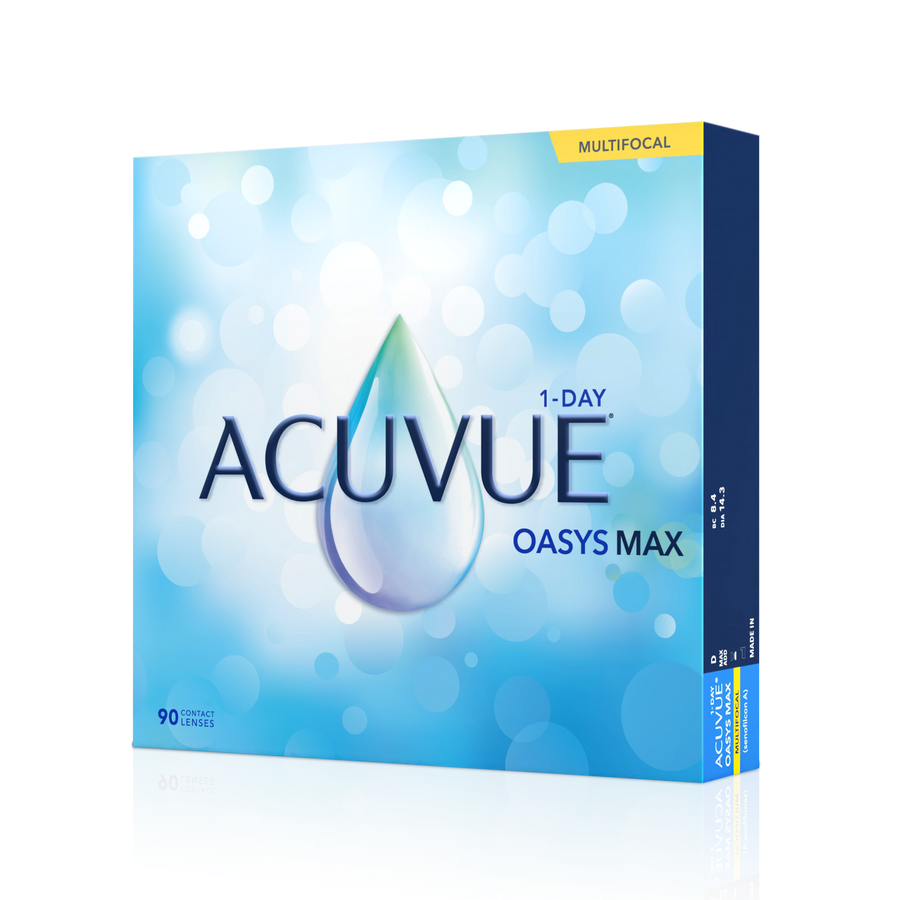 Acuvue Oasys Max 1 Day Multifocal - 90 pack: $249.00