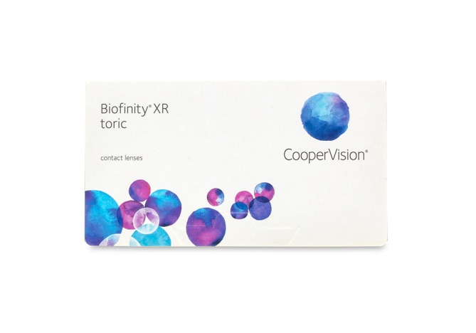 Biofinity XR Toric - 6 pack: $180.00